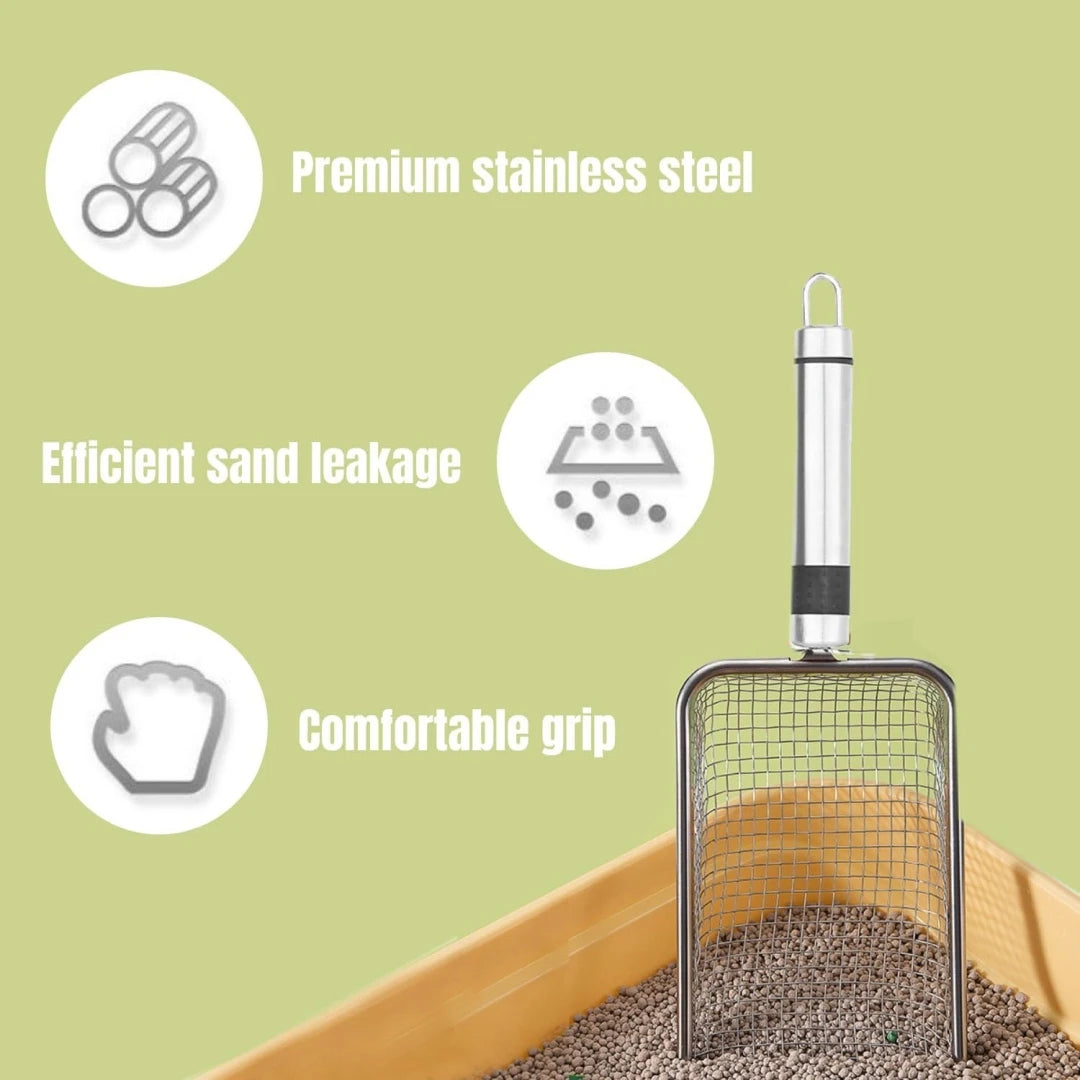 Aluminum Cat Litter Scoop